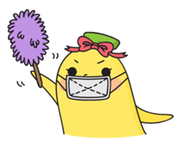 Banana Girl sticker #61277