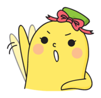 Banana Girl sticker #61287