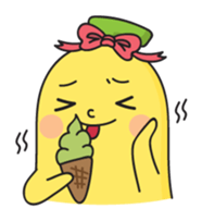 Banana Girl sticker #61290