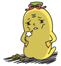 Banana Girl sticker #61292