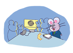 Haccal mouse2 sticker #61309