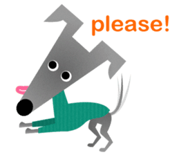 ITAGREMY: Fun Life of Italian Greyhound! sticker #61792