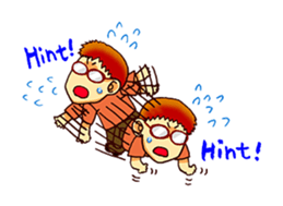 Escape with everyone! sticker #61818