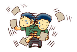 Escape with everyone! sticker #61841