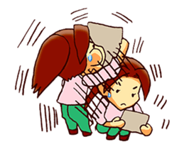 Escape with everyone! sticker #61842