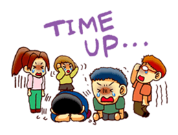 Escape with everyone! sticker #61849