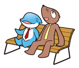 RUKA (Bipedal dolphin)'s friends sticker #62018