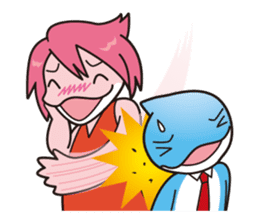 RUKA (Bipedal dolphin)'s friends sticker #62020