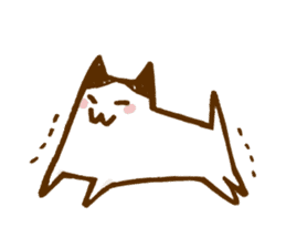 Cheeky cats sticker #62100