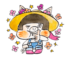 Satoshi's happy characters vol.03 sticker #62193