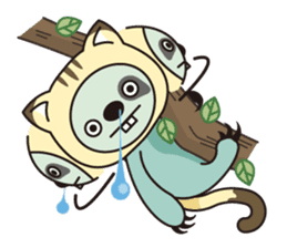 Namakemono NYA-HUN sticker #63274