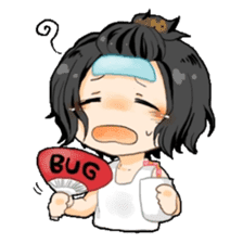 BUG characters sticker #63820
