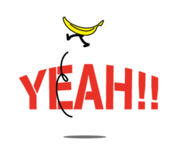 BANANA MAN sticker #63896