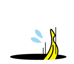 BANANA MAN sticker #63900