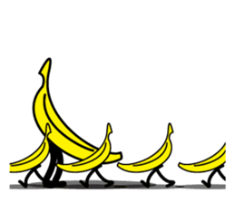 BANANA MAN sticker #63902