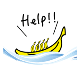 BANANA MAN sticker #63903