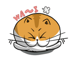 Ball Cat (NEKOTAMA) sticker #64337