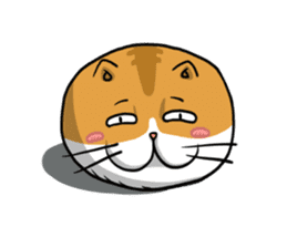 Ball Cat (NEKOTAMA) sticker #64339