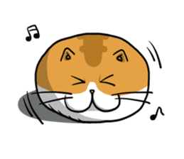 Ball Cat (NEKOTAMA) sticker #64341