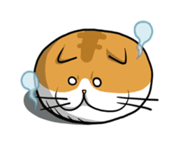 Ball Cat (NEKOTAMA) sticker #64343