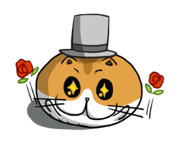 Ball Cat (NEKOTAMA) sticker #64351