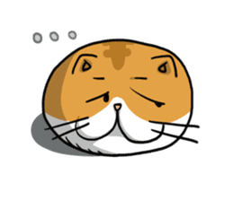 Ball Cat (NEKOTAMA) sticker #64353