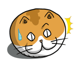 Ball Cat (NEKOTAMA) sticker #64355