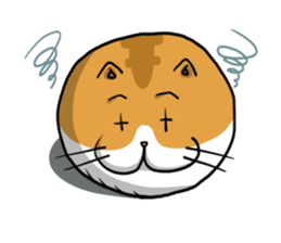 Ball Cat (NEKOTAMA) sticker #64357