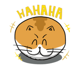 Ball Cat (NEKOTAMA) sticker #64359
