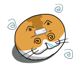 Ball Cat (NEKOTAMA) sticker #64361