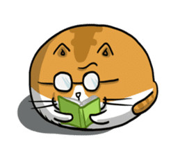 Ball Cat (NEKOTAMA) sticker #64364