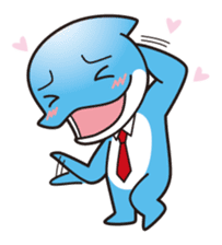 RUKA the bipedal dolphin sticker #64542