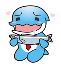 RUKA the bipedal dolphin sticker #64546