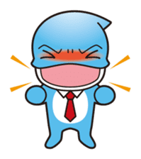RUKA the bipedal dolphin sticker #64551