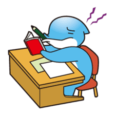 RUKA the bipedal dolphin sticker #64554
