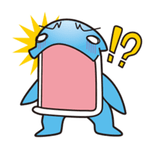 RUKA the bipedal dolphin sticker #64558