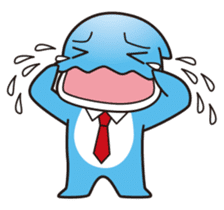 RUKA the bipedal dolphin sticker #64562