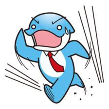 RUKA the bipedal dolphin sticker #64566