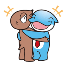 RUKA the bipedal dolphin sticker #64571