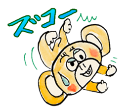 Satoshi's happy characters vol.02 sticker #64669