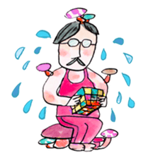 Satoshi's happy characters vol.02 sticker #64670