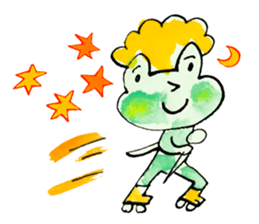 Satoshi's happy characters vol.02 sticker #64674