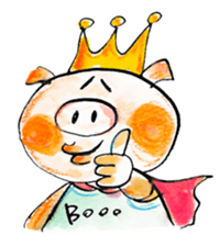 Satoshi's happy characters vol.02 sticker #64677