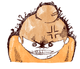 Japanese girl Yumemi and friends sticker #65065