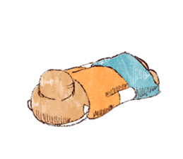 Japanese girl Yumemi and friends sticker #65068