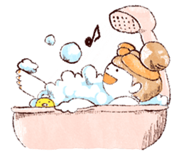 Japanese girl Yumemi and friends sticker #65091