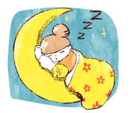 Japanese girl Yumemi and friends sticker #65092