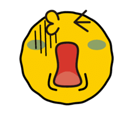 Lack of sleep Smile sticker #65278