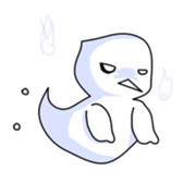 Colorful bird sticker #65323