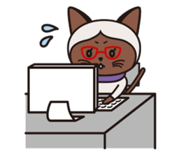 Siamie sticker #65367